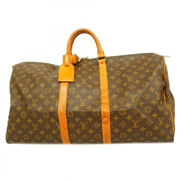 LOUIS VUITTON Brown Monogram Boston Bag - Picture 1 of 13